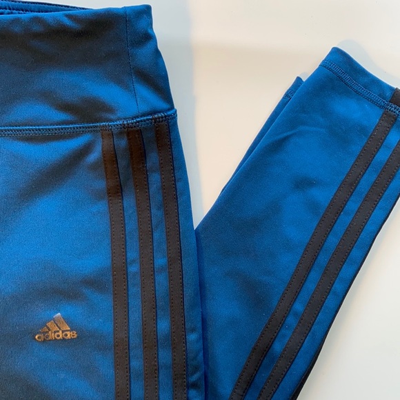 ❌SOLD❌ Navy Adidas Leggings - Picture 2 of 5